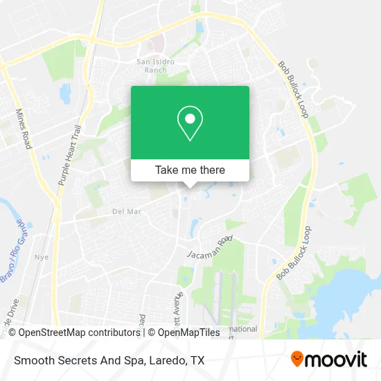 Smooth Secrets And Spa map