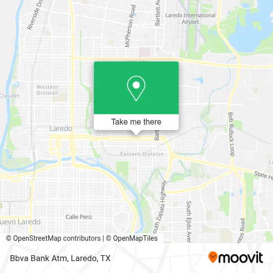 Bbva Bank Atm map