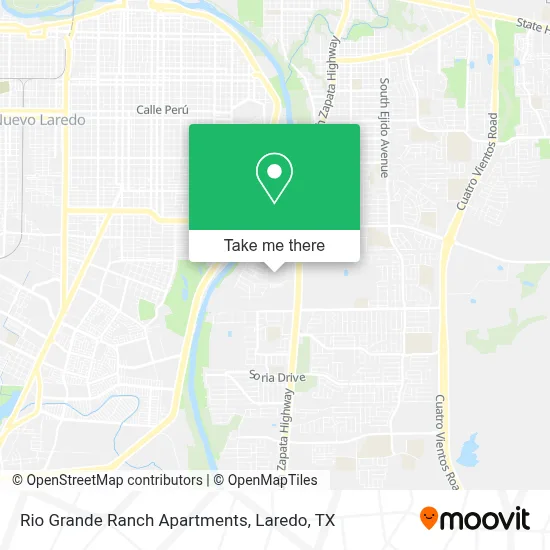 Rio Grande Ranch Apartments map