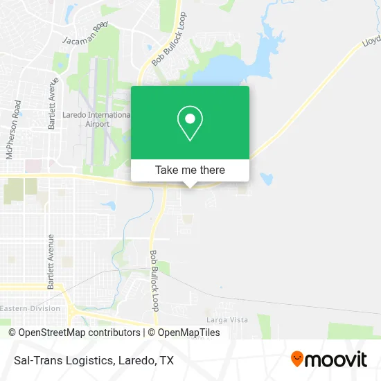 Sal-Trans Logistics map
