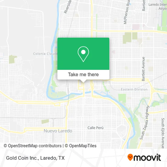 Gold Coin Inc. map