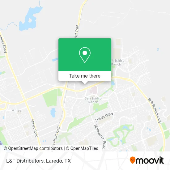 L&F Distributors map
