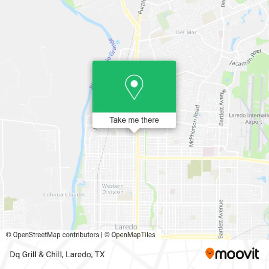 Dq Grill & Chill map