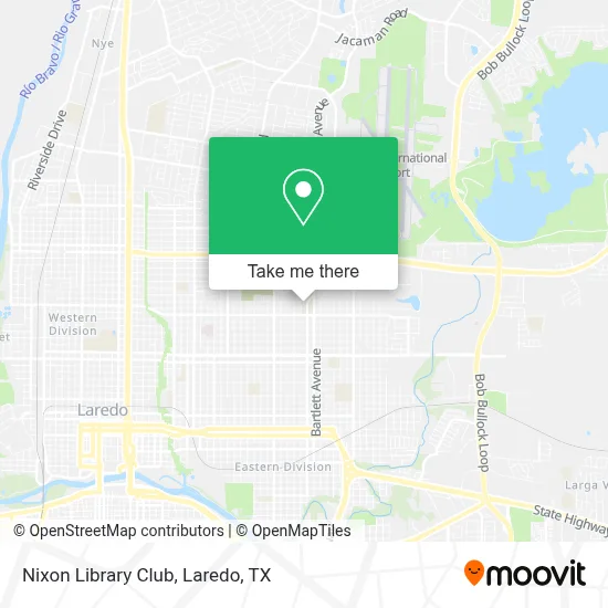 Nixon Library Club map