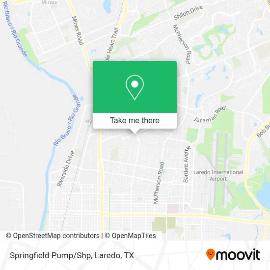 Springfield Pump/Shp map