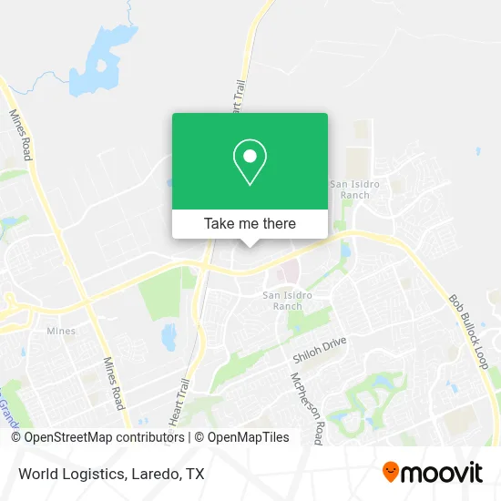 World Logistics map