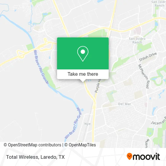 Total Wireless map