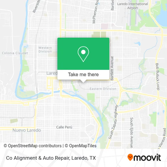 Co Alignment & Auto Repair map
