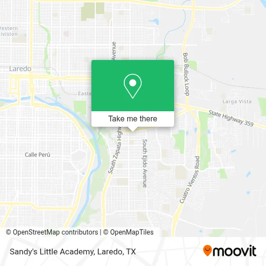 Sandy's Little Academy map