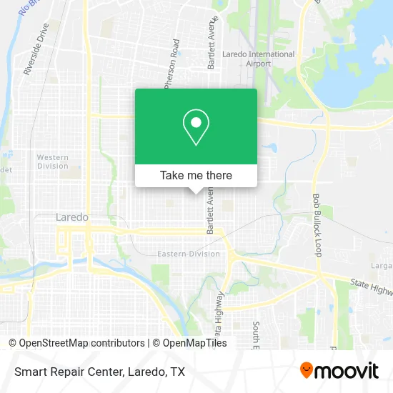 Smart Repair Center map