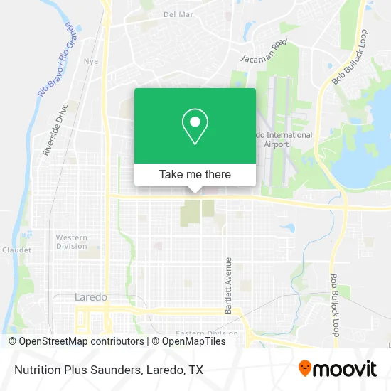 Nutrition Plus Saunders map