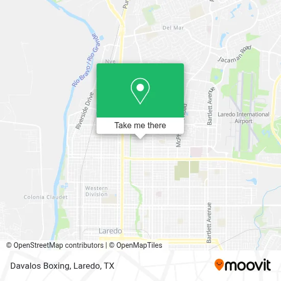 Davalos Boxing map