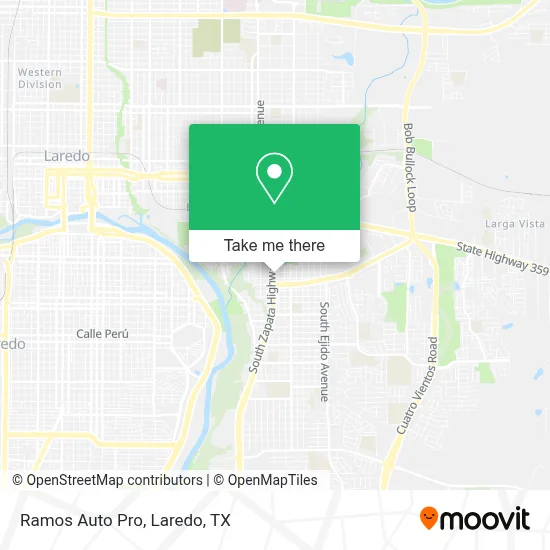 Ramos Auto Pro map