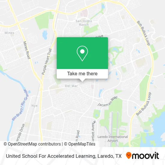 United School For Accelerated Learning map