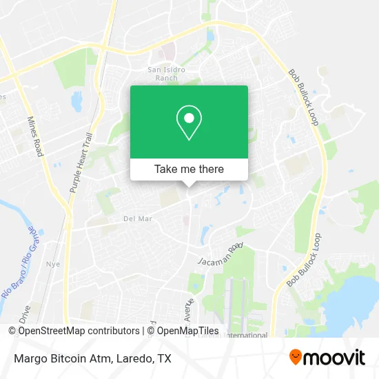 Margo Bitcoin Atm map