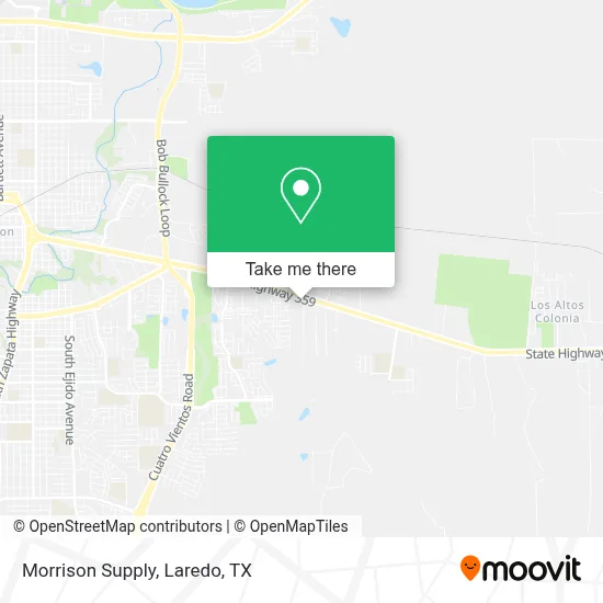 Morrison Supply map