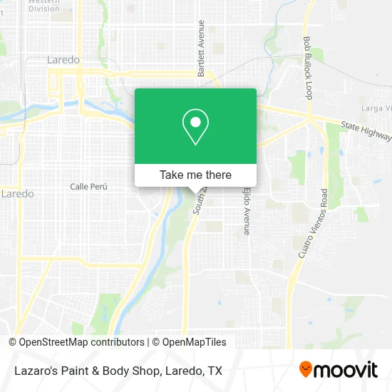 Lazaro's Paint & Body Shop map