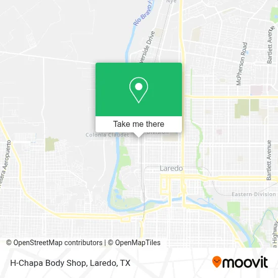 H-Chapa Body Shop map