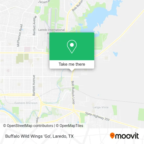 Buffalo Wild Wings 'Go' map