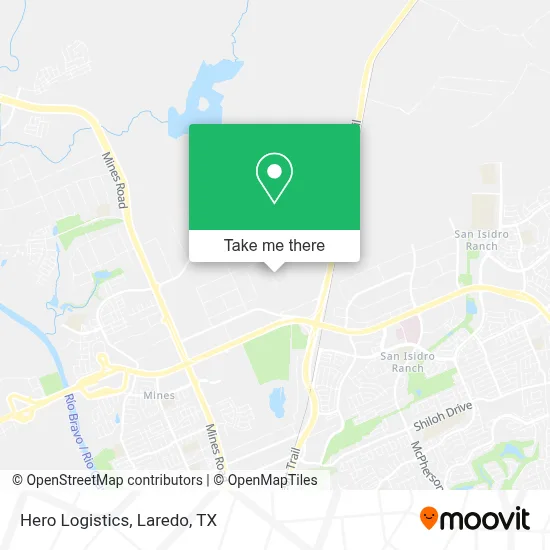 Hero Logistics map