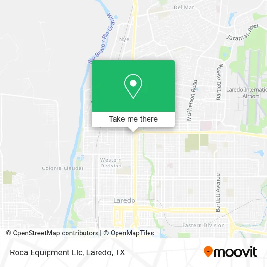 Roca Equipment Llc map
