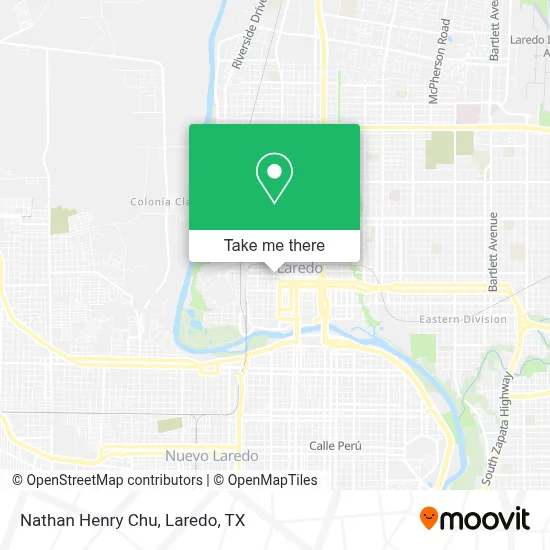 Nathan Henry Chu map