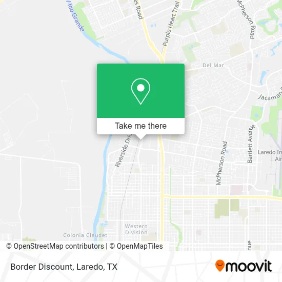Border Discount map