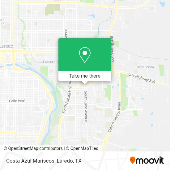 Costa Azul Mariscos map