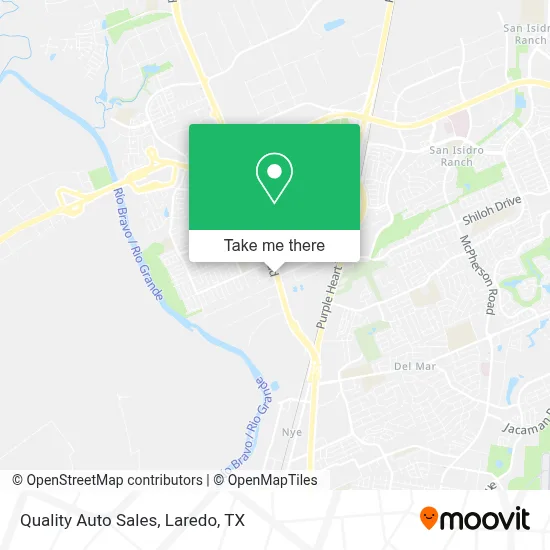 Quality Auto Sales map