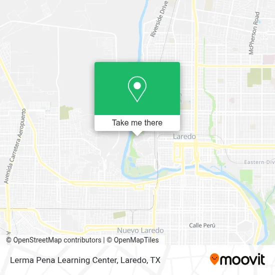 Lerma Pena Learning Center map