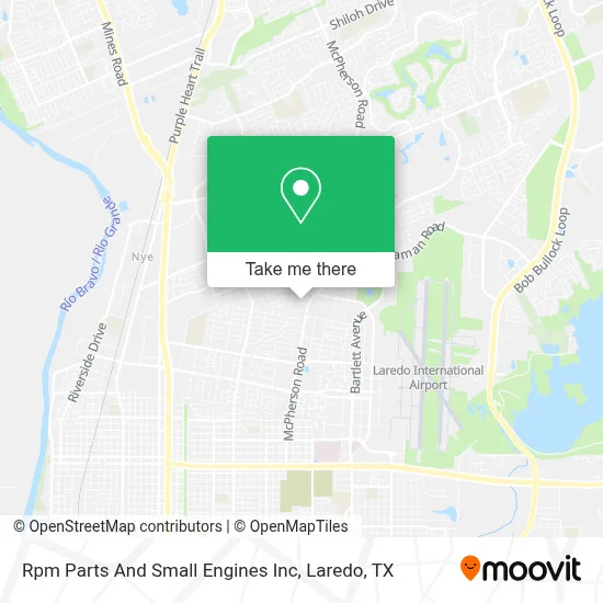 Rpm Parts And Small Engines Inc map