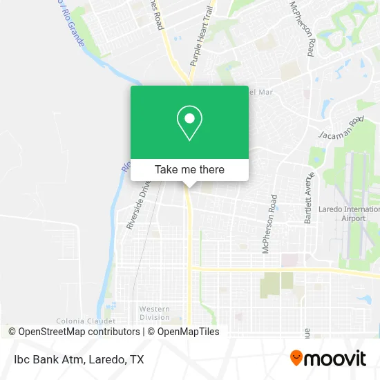 Ibc Bank Atm map