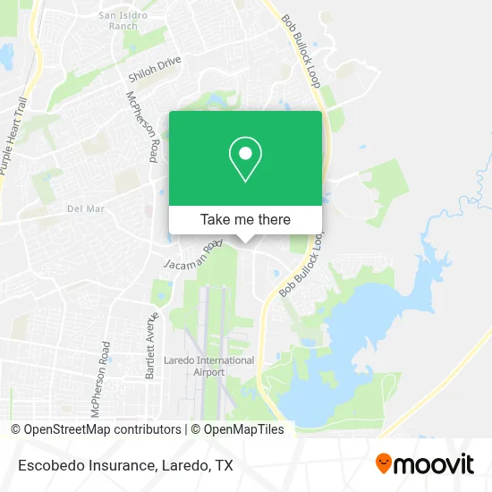 Escobedo Insurance map