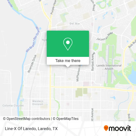 Line-X Of Laredo map