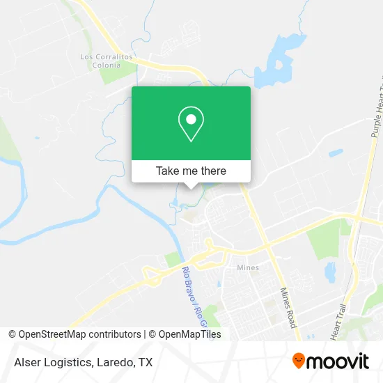Alser Logistics map