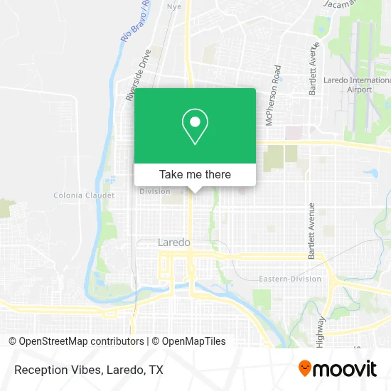 Reception Vibes map