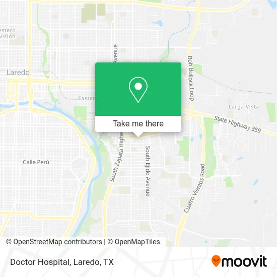 Doctor Hospital map