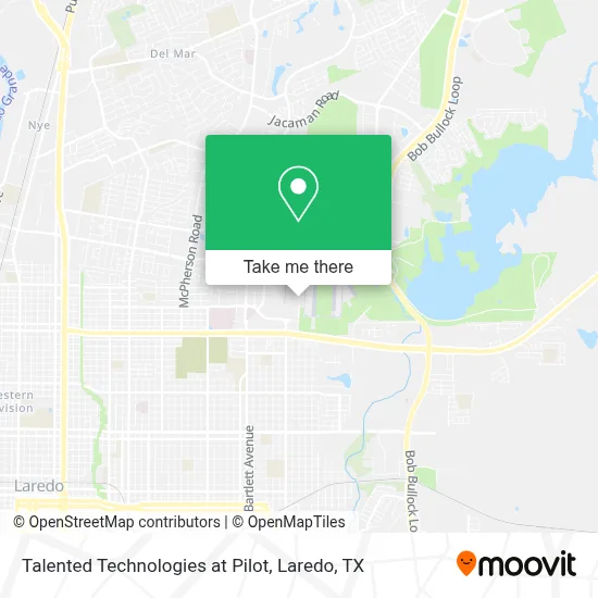 Talented Technologies at Pilot map