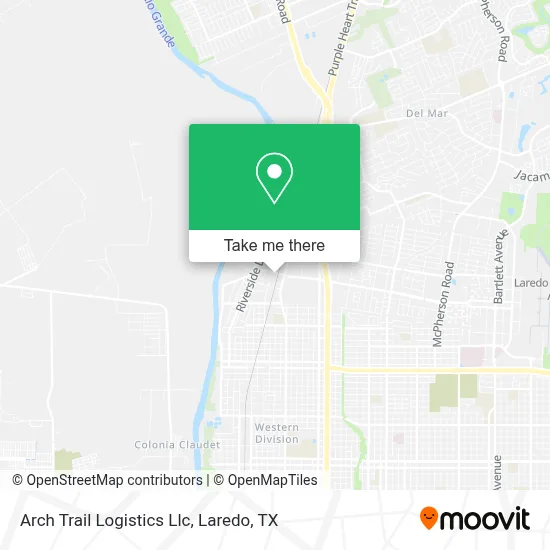 Arch Trail Logistics Llc map