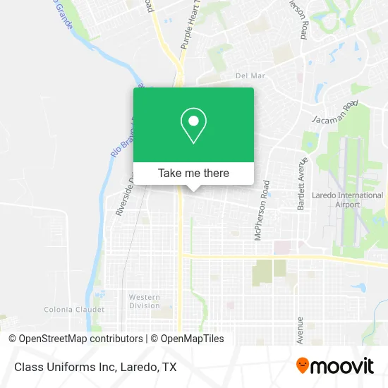 Class Uniforms Inc map