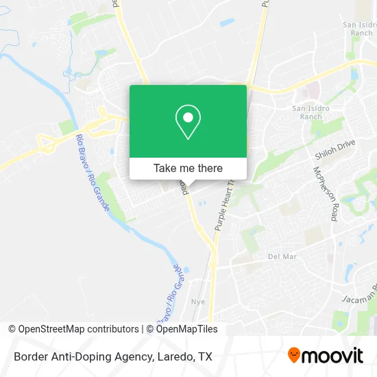 Border Anti-Doping Agency map