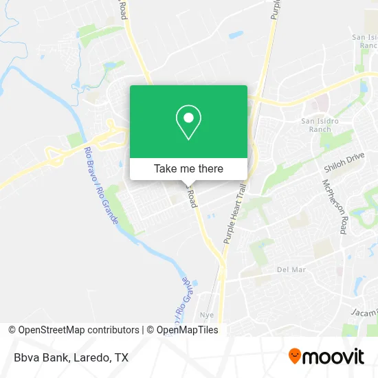Bbva Bank map