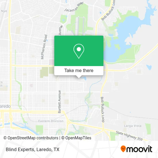 Blind Experts map