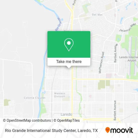 Rio Grande International Study Center map