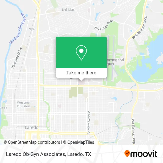 Laredo Ob-Gyn Associates map