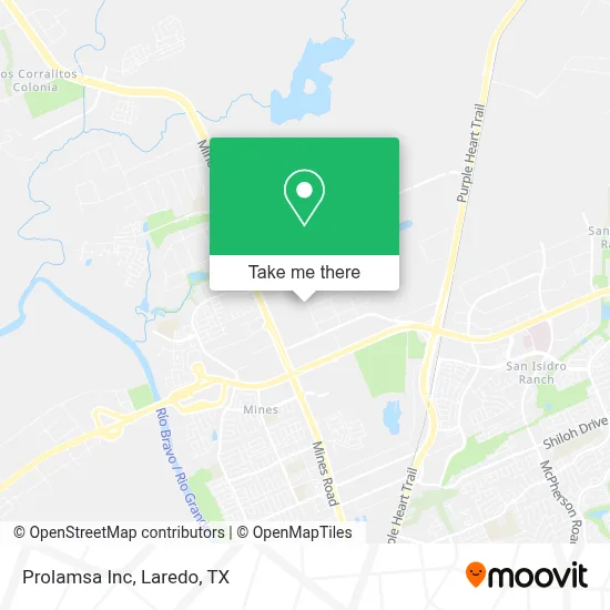 Prolamsa Inc map
