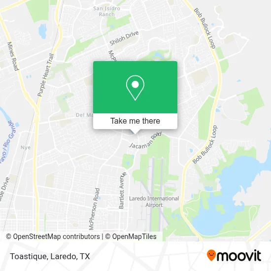 Toastique map