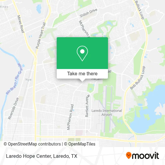 Laredo Hope Center map
