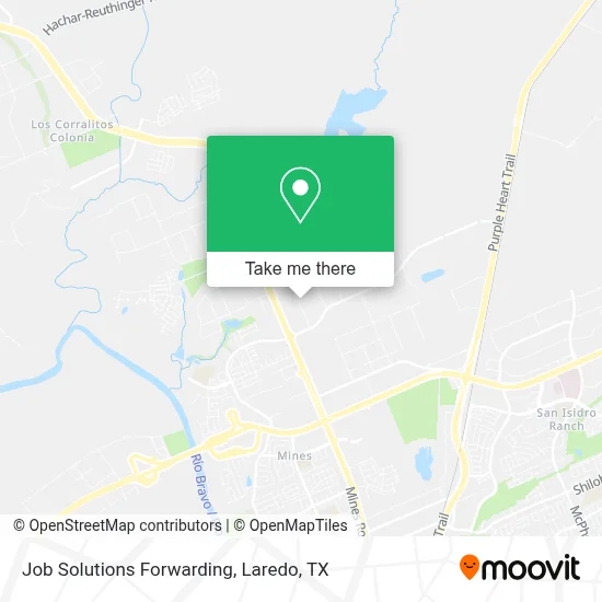 Job Solutions Forwarding map