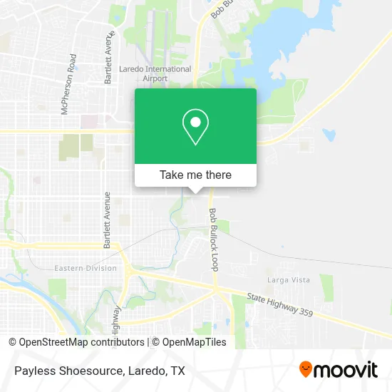 Payless Shoesource map